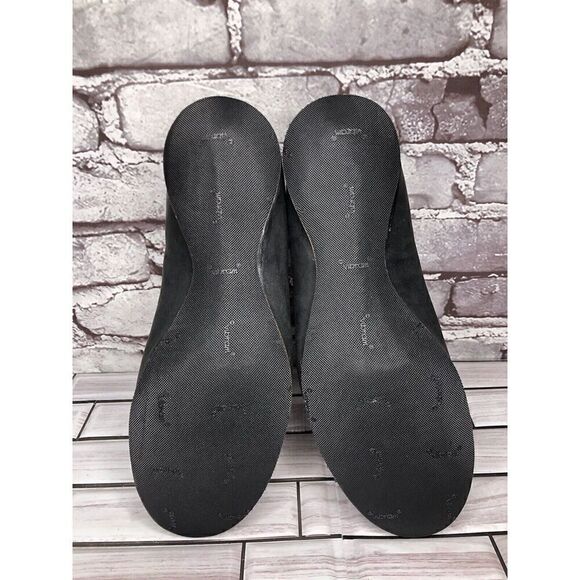 Cliff Dweller Vibram Black Leather Slip On Cap Toe Flats Women’s Sz 38.5EU/8M US - Picture 15 of 16